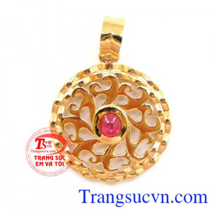 Mặt rồng vàng ngọc ruby