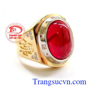 Nhẫn chữ Vạn Phúc nam, nhẫn chữ phúc và chữ vạn kết hợp tài lộc, nhẫn nam 10k thời trang, nhận thiết kế theo yêu cầu, nhẫn nam đẹp, chuẩn chất lượng, giao hàng toàn quốc