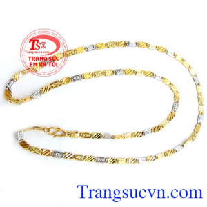 Dây Chuyền Nam Thời Trang Kiểu Dẹt