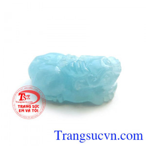 Mặt tỳ hưu Aquamarine