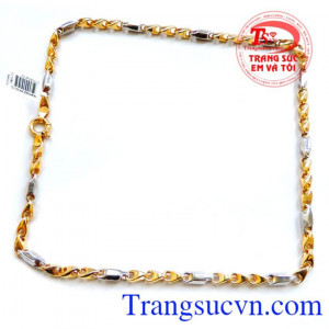 Dây chuyền vàng 10k kiểu Ý