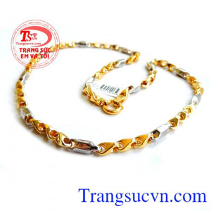 Dây chuyền vàng 10k kiểu Ý