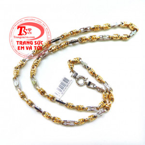 Dây chuyền vàng nam ý 750