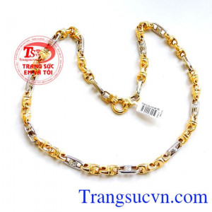Dây chuyền nam vàng cho nam đeo