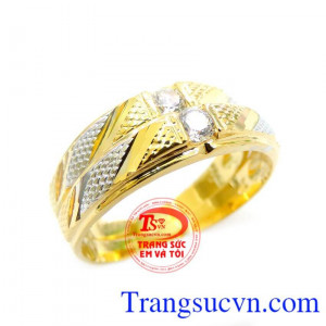 Cặp nhẫn cưới vàng giá rẻ