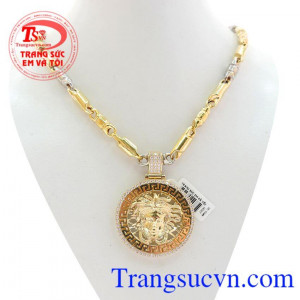Bán Bộ Mặt Dây Chuyền Vàng Hoàn Hảo chất lượng cao.