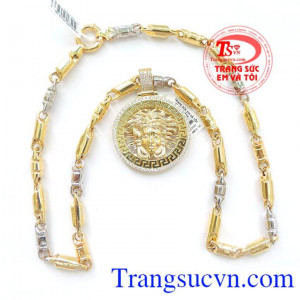 Bộ Mặt Dây Chuyền Vàng Hoàn Hảo