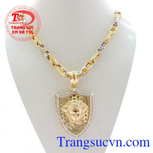 Bộ Mặt Dây Nam Tinh Tế sản phẩm dây chuyền vàng đeo hợp thời trang.