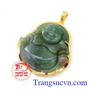 Mặt dây chuyền nam chạm khắc bọc vàng 14k sáng bóng đảm bảo chất lượng hợp thời trang, sang trọng và phong thủy