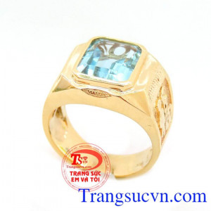 Nhẫn chữ Phúc topa may mắn, Người ta cho rằng, người đeo topa luôn có tâm trạng lạc quan, có khả năng vui sống và hưởng thụ cảm giác yên bình