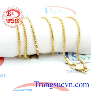 Dây chuyền nữ vàng tây quý phái