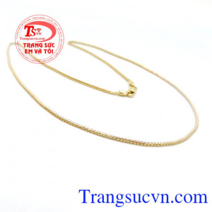 Dây chuyền nữ vàng tây quý phái