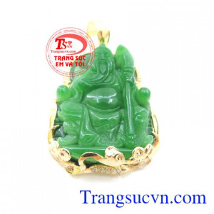 Mặt quan vân trường ngọc xanh.Cẩm thạch mang đến sự tinh khiết, ngọt ngào và nuôi dưỡng năng lượng may mắn và yêu thương cho người sử dụng nó