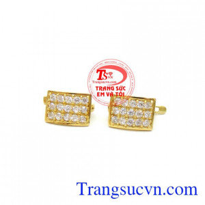 Bông tai socola tình yêu ngọt ngào