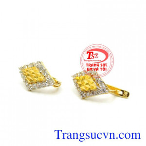 Bông tai hương thảo mỹ nhân.