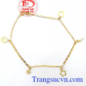 Bán Lắc Đeo Chân Nữ 10k chất lượng cao mẫu mã đẹp.