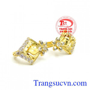 Bông tai thướt tha yểu điệu