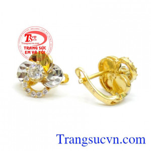 Bông tai tư sắc thiên nhiên