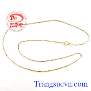 Dây Chuyền Vàng Italy Nhập Khẩu, dây chuyền vàng nữ ý