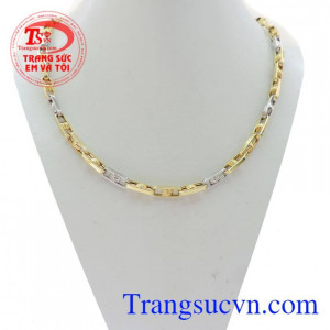 Dây Chuyền Vàng Nam Phong Cách chất lượng vàng đảm bảo
