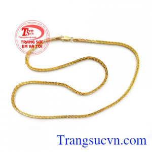 Dây vàng may mắn nam Dây chuyền đa dạng mẫu dây vàng và kiểu phù hợp mọi lứa luổi có thể đeo làm tôn lê sự tinh tế và lịch lãm cho bản thân
