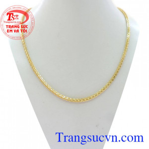 Vòng Cổ Nam Đẹp Sang Đẳng Cấp chất lượng vàng đảm bảo