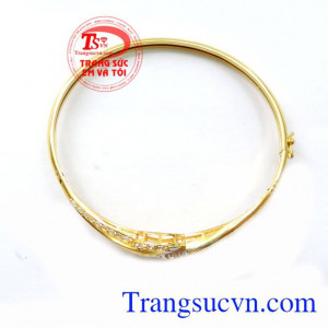 Lắc Tay Nữ Vàng Tây Xinh, vòng tay vàng tây nữ. 