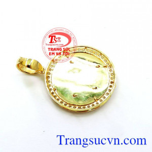 Mặt Dây Chuyền Nam Rồng Vàng Mạnh Mẽ