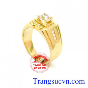 Vì vậy mà nhẫn nam sẽ làm cho phái mạnh cảm thấy tự tin và mạnh mẽ hơn trước chị em phụ nữ