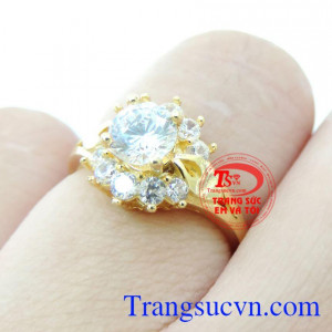 Nhẫn nữ phái đẹp đeo xinh xinh trên ngón tay đeo nhẫn, Nhẫn nữ phái đẹp nhẫn nữ bảo hành 6 tháng giao toàn quốc, thanh toán an toàn.