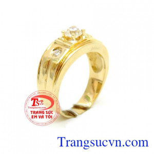 Với một đôi bàn tay mềm mai, chở che cho người phụ nữ thì loại nhẫn phù hợp thường là các mẫu có họa tiết đơn giản, lịch lãm gắn đá màu trắng