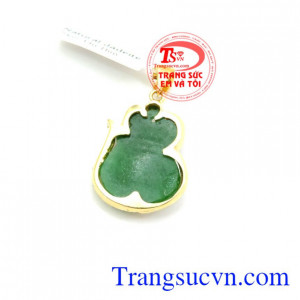 Mặt hồ ly vàng 14k