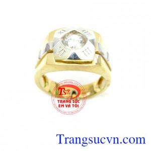 Nhẫn Nam Quý Ông Thành Đạt là món quà ý nghĩa đeo sang trọng hợp thời trang tôn lên được vẻ đẹp quý phái đầy nam tính của người đàn ông tạo được vẻ đẹp sang trọng lịch lãm . chiếc nhẫn nam trên tay luôn như là một người bạn giúp bạn luôn nổi bật tỏa sáng.