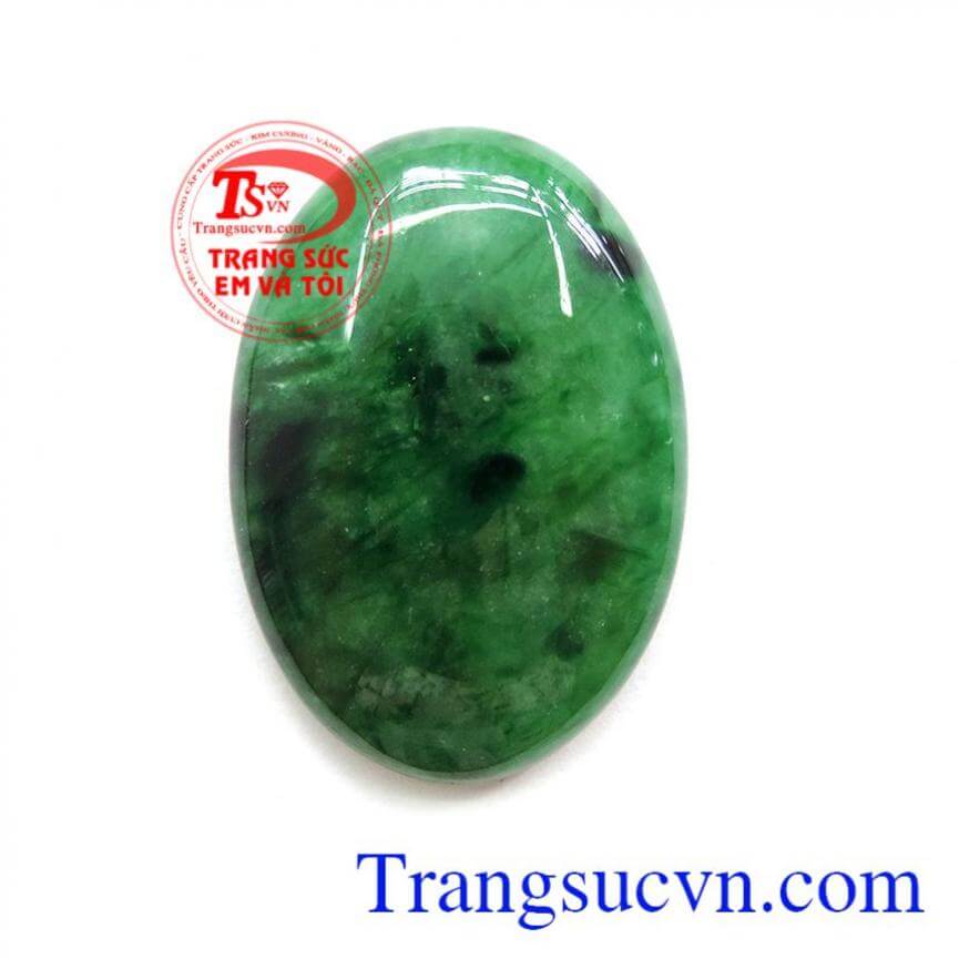 Mặt Ngọc Cẩm Thạch Oval Cabochon