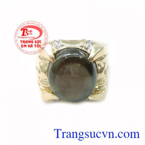 Nhẫn Nam Saphire Lịch Lãm là món quà tặng ý nghĩa cho người yêu thương