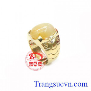 Nhẫn Nam Saphire Thời Trang chất lượng cao. Nhẫn Nam Saphire Thời Trang, nhẫn nam đẹp