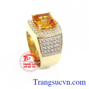 Thạch anh vàng có tác dụng rất tốt cho việc chữa các bệnh về dường ruột và dạ dày còn là viên đá biểu trưng cho sự may mắn. Sản phẩm uy tín chất lượng giao hàng trên toàn quốc