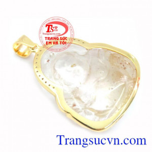 Mặt Dây Chuyền Phật Di Lặc Bọc Vàng