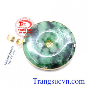 Mặt Dây Rồng Phượng Ngọc Jadeite