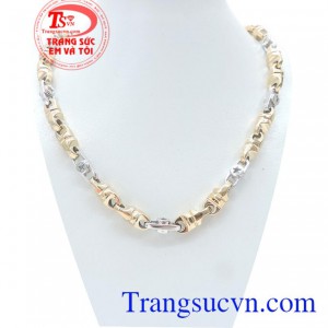 Dây Chuyền Nam 18K Đẳng Cấp