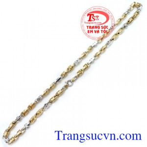 Dây Chuyền Vàng Ý Nam 18k