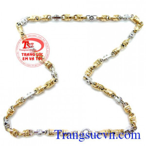 Dây chuyền đa dạng mẫu dây vàng và kiểu phù hợp mọi lứa luổi có thể đeo làm tôn lên sự tinh tế và lịch lãm cho bản thân