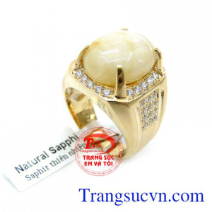 Saphire là viên đá biểu tượng cho sự giàu sang thịnh vượng tình yêu và lòng thủy chung