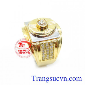 Nhẫn Nam 18K Phong Cách có kiểu dáng tinh tế, dễ dàng phối hợp với nhiều trang phục kể cả trong những buổi dạ tiệc sang trọng lẫn môi trường làm việc cùng với phong cách hiện đại, sang trọng, cá tính và độc đáo nhưng vẫn thể hiện được sự tự tin, vẻ đẹp đầ