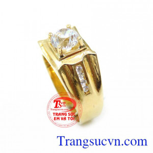 Một mẫu thiết kế nhẫn nam đẹp sẽ khiến cho người đeo trở nên cuốn hút đặc biệt