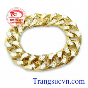 Bán Lắc Vàng Mạnh Mẽ Cho Nam Đeo chất lượng vàng 10k đảm bảo.