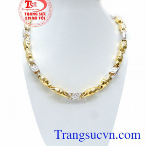 Dây Chuyền Vàng Tây Cho Nam Đẹp, dây chuyền nam vàng tây, dây chuyền nam đẹp