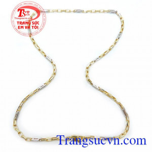 Dây Chuyền Mắt Xích Đẹp, dây chuyền nam vàng tây, dây chuyền nam đẹp
