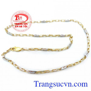 Sản phẩm dây chuyền vàng đeo hợp thời trang, Dây chuyền nam vàng tây chất lượng dây chuyền vàng đảm bảo chât lượng và uy tín
