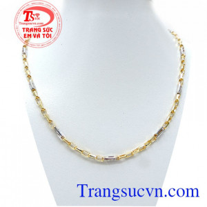 Sản phẩm dây chuyền vàng đeo hợp thời trang, Dây chuyền nam vàng tây chất lượng dây chuyền vàng đảm bảo chât lượng và uy tín